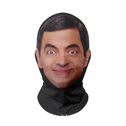 Realistic 3D Face Masks for Men Women Cosplay Mask Full Face Hip Hop Balaclava Hood Hat Headgear for Halloween Celebrity