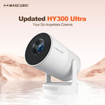 Magcubic HY300 Ultra Portable Projector with Speaker Electronic Focus 4K 300ANSI