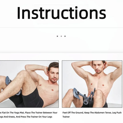 Kegel Fitness Equipment Home Exercise Pelvis Pelvic Muscle Trainer Buttock Equipments For Men Floor Exerciser - Strengthen