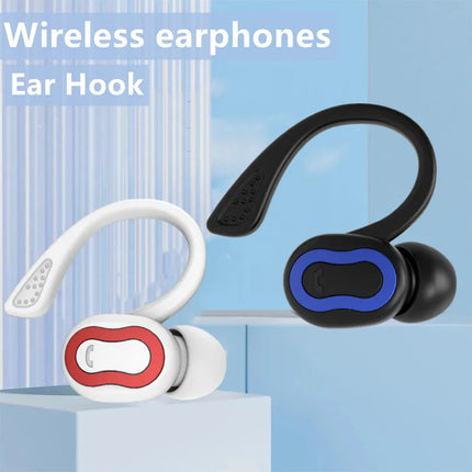 D9 Wireless Bluetooth Headset Ear Hook Type Low Delay Noise Reduction Single Ear Sports Business Wireless Headset For All Phone