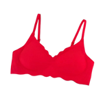 Sexy Seamless Bras For Women Wire Free Push Up Brassiere V Neck Bralette Women's Glossy Soft Underwear Female Lingerie Intimates