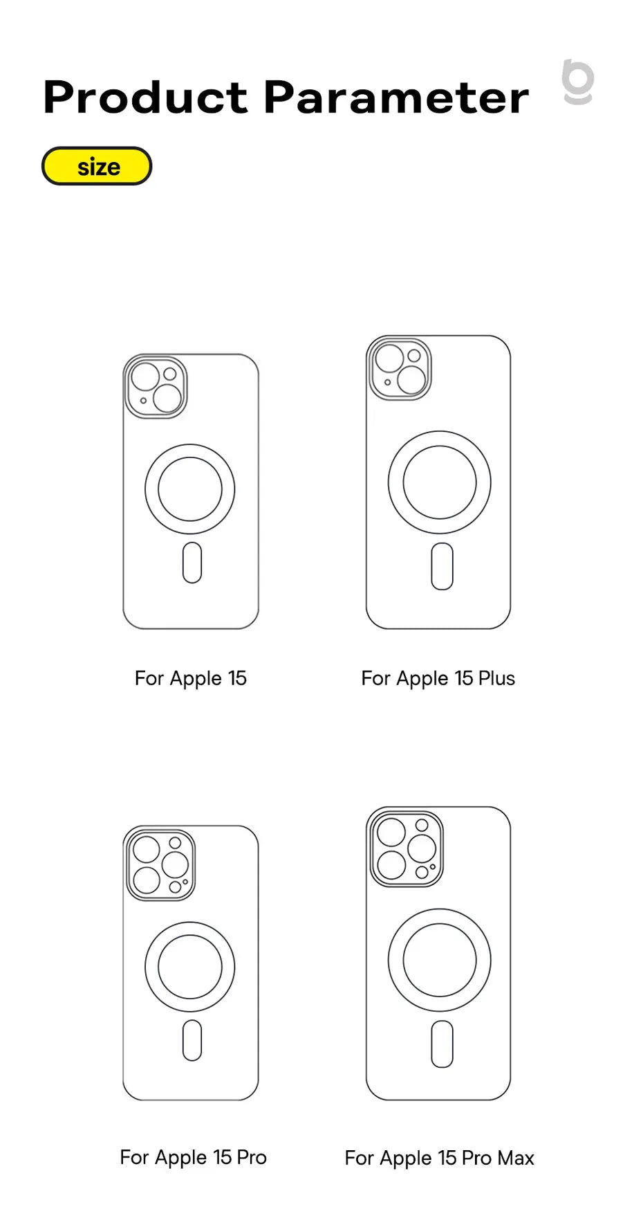 Baseus Magnetic Phone Case for iPhone 15 14 13 12 11 Pro Max Wireless Charging Cover For iPhone 15 14 Pro Max Magnet Clear Case