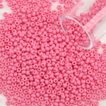 12Grams/Tube 2mm Metallic Seed Beads Japanese Round Glass Seedbeads For DIY Needlework Dress Adornment Sewing 1200pcs