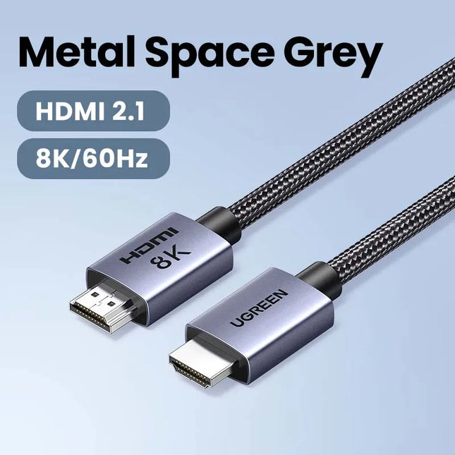 UGREEN HDMI Cable 8K/60Hz for PS5 Xiaomi TV Box Ultra High Speed Certified 8K@60Hz Cable 48Gbps Dolby Vision HDCP2.3