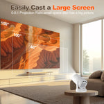 Magcubic HY300 Ultra Portable Projector with Speaker Electronic Focus 4K 300ANSI