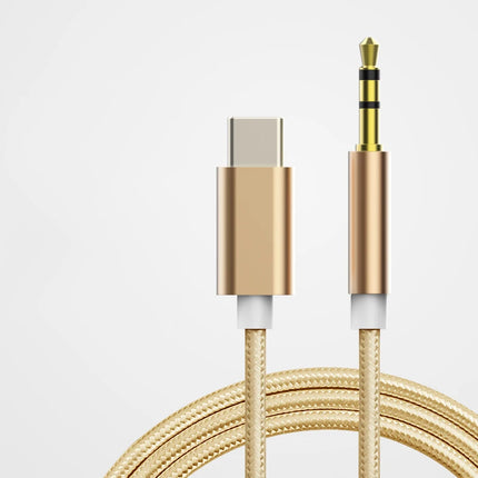 Usb Type C To 3.5mm Aux Audio Cable Headset Speaker Headphone Jack Adapter Car Aux for Samsung S20 Plus Note 20 S21 Ultra Tab S7