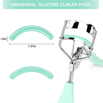 Pro Eyelash Curlers Make up Eye Curling Beauth Tool Cosmetic Clip with Comfort Grip (Pink, Blue) Creates Eye-Opening & Lifted La