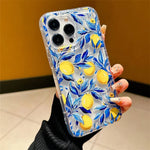 Summer Fresh Fruit Lemon Print TPU Phone Case for IPhone 16 17 15 14 13 12 11 Pro Max 16 Plus 17 Air Cushion Shockproof Cover
