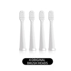 White 4 Brush Heads / USB