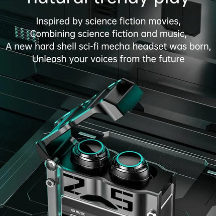 NEW M25 TWS Wireless Bluetooth-compatible 5.2 Headset Digital Reduction Earphone Noise Display Gaming Binaural for xiaomi iphone
