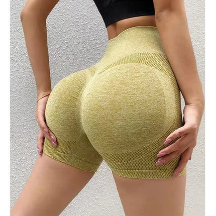 Seamless Women's Butt Lifting Shorts Workout Shorts High Waisted Booty Scrunch Shorts Athletic Gym Yoga Shorts for Women