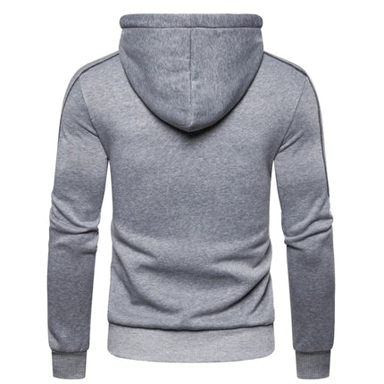Men's Hoodie Black White Army Green Red Hooded Color Block Fleece Cool Casual Winter Clothing Apparel Hoodies Sweatshirts