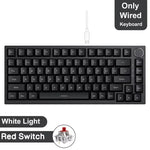 Ajazz AK820/AK820Pro Gaming Mechanical Keyboard Bluetooth 5.1/Wireless/C-Wired Customized Keyboard with Knob Hot Swapping Gasket