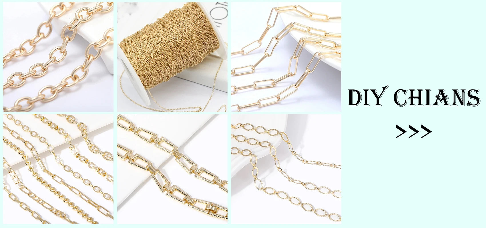 18K Gold Plated Brass Spacer Beads For Jewelry Making Materials,Separators For Beads, Striped Cut Flower Beads For Needlework