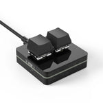 Macropad Macro Programming Keyboard RGB Mini Hot Swap Gaming Custom Knob Keypads Red Switch 3 Keys Knob For Photoshop Multimedia