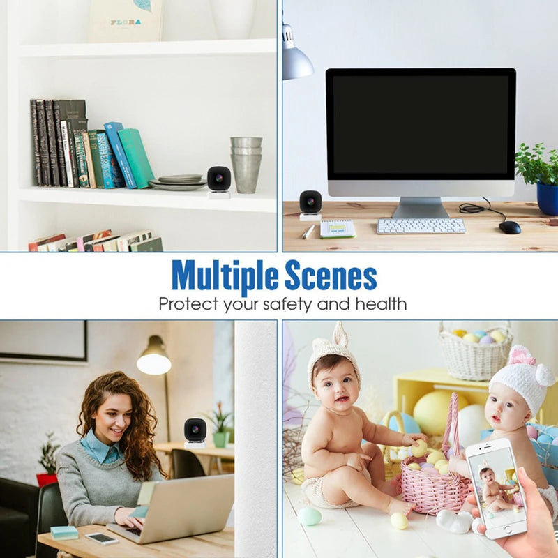 Xiaomi 4K Mini Security Camera Full Color Night Vision WiFi Monitor IP65 Waterproof Motion Detect Surveillance With 2 Way Audio