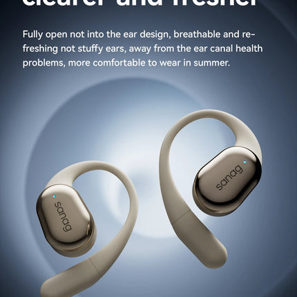 #Sanag C16S Bluetooth 5.4 Wireless Headphones Open Ear OWS Earphones HiFi Sound Headset APP Control TWS Earbuds 8 Hours Playback