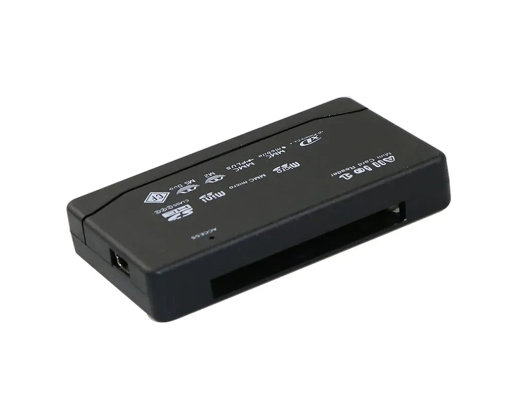 All In One Memory Card Reader USB External Cardreader SD SDHC Mini Micro M2 MMC XD CF Reader  For MP3, Digital Camera
