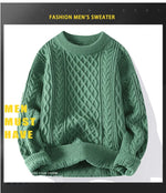 Brand Christmas Sweaters Men Crewneck Sweater Men Pullover Jumpers Fashion Clothing Autumn Winter Tops Male Knitted Sweatshirts