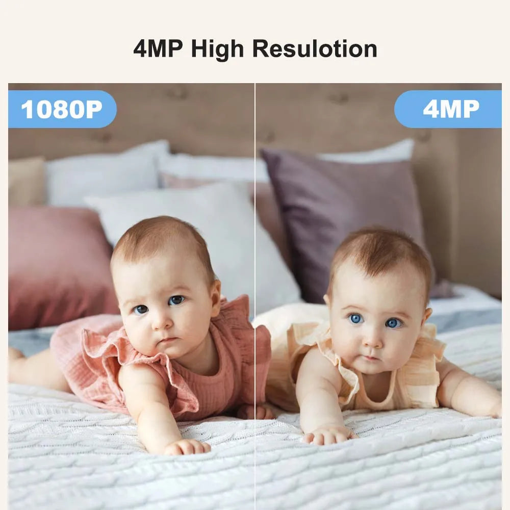 6MP Tuya WiFi Camera Outdoor 2.4G/5G Wifi Surveillance Camera Security Protection CCTV Smartlife Onvif  Alexa Google Video Cam