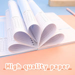 Planner Schedule Agenda Efficiency Notebook Daily Weekly Monthly Diary Journal for Students School Office Stationery Supplies