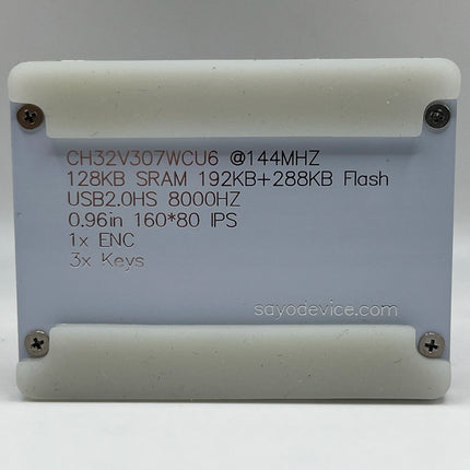 O3C SayoDevice OSU O3C Rapid Trigger Hall Switches Magnetic Pink Switches Keyboard With Knob Screen Copy Paste Shotcut