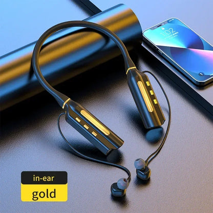 10000Hours Playback Wireless Headphones Neckband Earphone Bluetooth Bass Headset Sports Waterproof Earplugs Can Be As Power Bank