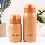 Mini Thermos Cup 200ml/360ml Pocket Cup Stainless Steel Thermal Coffee Mug Vacuum Flask Insulated Hot Water Bottle Kids Gift