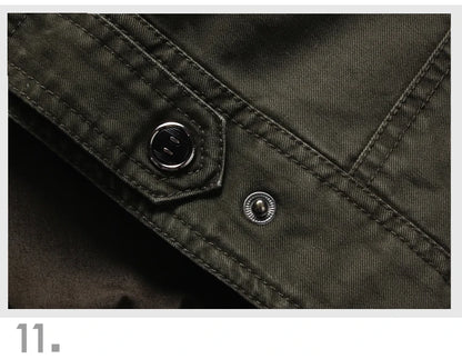 New 2023 Casual Army Military Jacket Men Plus Size M-6XL Jaqueta masculina Air force one Spring & Autumn Cargo Mens Jackets Coat