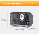 CARSUN Mini Air Pump Tire Inflator Car Electric Mini 20L/Min Portable Air Compressor For Car Motorcycles Bicycle Inflatable