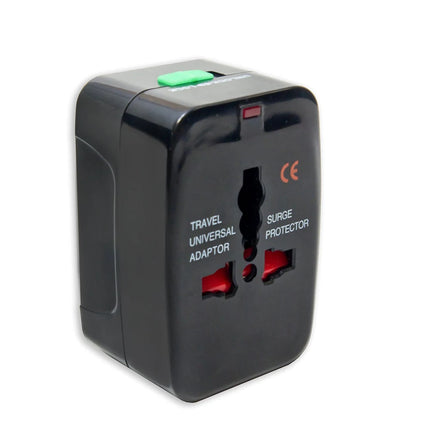 Protable AU US UK EU Converter All in One International Plug Adapter 2 USB Type C Ports World Travel AC Power Charger Adapter