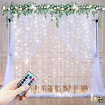 USB Curtain String Lights 8 Modes Fairy Light Christmas Halloween Garland Holiday Led Light Wedding Party Home Bedroom Decor