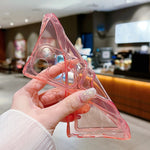 Phone Case For Samsung Galaxy S21 FE S22 S23FE S24 Plus Ultra - Clear Transparent Wallet Card Holder Silicone Protective Cover