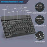 10 inch Bluetooth Keyboard for tablet ipad Keyboard and Mouse Kit for ipad Xiaomi Samsung Huawei Lenovo For Android ios Windows