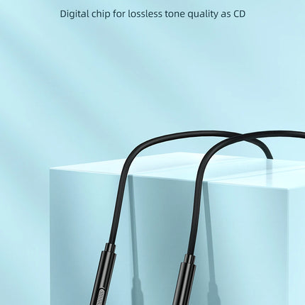 Awei PC-7T/PC-7 Wire-controlled Headset With Microphone Hands-free Calling Ergonomic Headphone Type-C Earphone For Smartphones