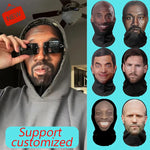 Interesting 3D Printed Seamless Full Face Mask Hat Cosplay Facial Mask Party Cosplay Props Halloween Mask