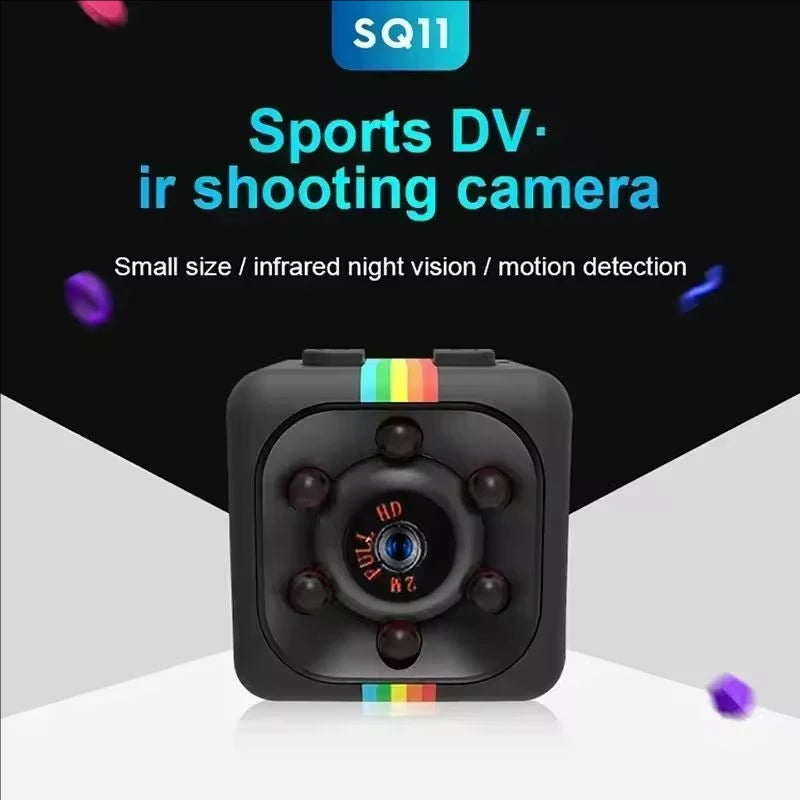 SQ11 Mini Camera 1080p HD Micro Camera 30 frame Action Video Camera Sports DV Outdoor Night Vision Smart Camera For Security