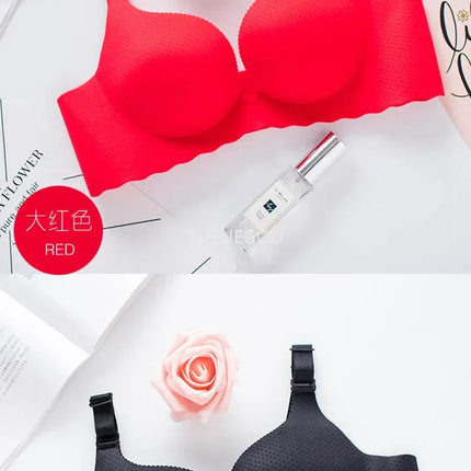 2025 New Extreme Push Up Bra 8cm Pads Small Bust Double Cup Padding Wireless Adjustable Plunge Bra Seamless Lift & Natural Shape