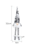 30cm Glowing Gnome Christmas Decorations 2024 Faceless Plush Dolls elf Home Ornaments Navidad New Year 2024 Gift