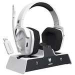 NUBWO G06 Pro Wireless Gaming Headset with Charging Station for Headset and PS5 Controller
