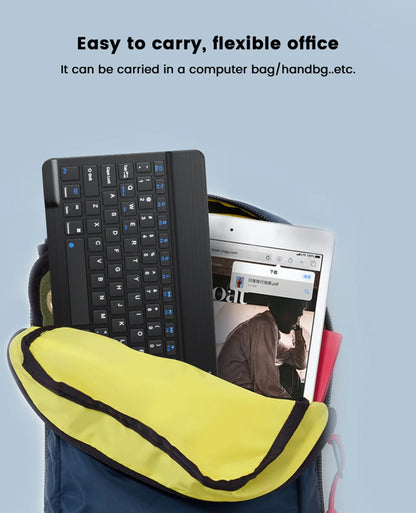 Spanish French Bluetooth Wireless Keyboard Azerty Russian For iPad Mac PC Tablet Cell Phone Laptop And Mouse Mini With N Gamer