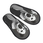 Custom Halloween Movie Terrifier Soft Memory Foam House Slippers Women Horror Clown Comfy Warm Anti-skid Sole Slipper