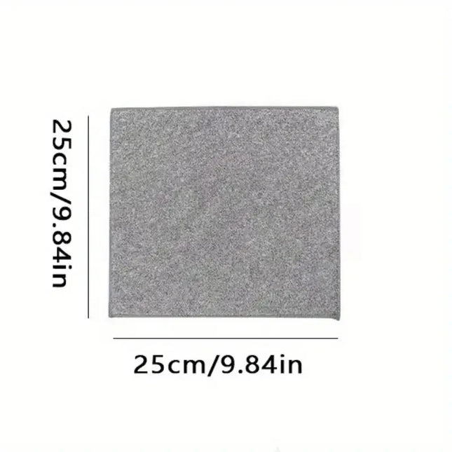 5/10/20Pcs Kitchen Towel, Ultra-Fine Fiber Light Gray Cleaning Cloth Set, Absorbent, Soft and Stain-Removing Cloth