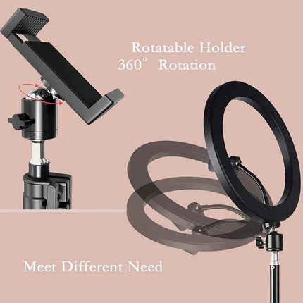 26 cm shooting light 26 cm light ring + tripod stand