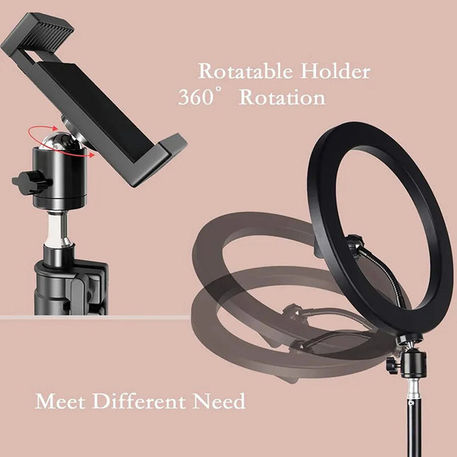 26 cm shooting light 26 cm light ring + tripod stand