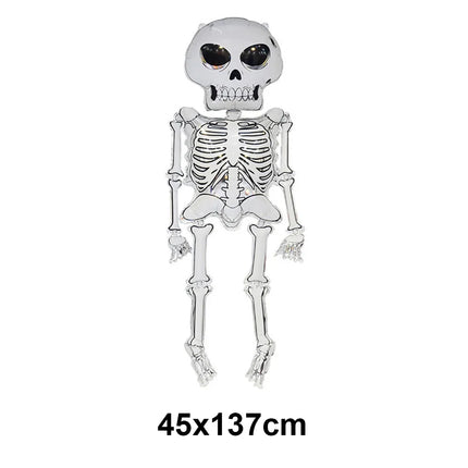 Halloween Ghost Party Decoration Disposable Tableware Balloon Banner Ceiling Door Hanging for Happy Hunting Halloween Supplies