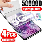 4Pcs Hydrogel Film / For Samsung S24