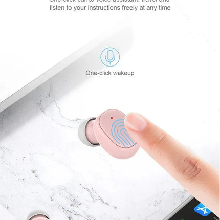Original A6S TWS Wireless Bluetooth Headset Earphone Bluetooth Sport Inear Earbuds Headset with Mic for Xiaomi Iphone Lenovo