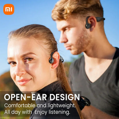Xiaomi A18 Bone Conduction Earbuds Neckband Wireless Bluetooth 5.3 TWS Over Ear Earphone IP56 Waterproof Sport Headset With Mic