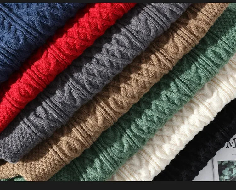 Brand Christmas Sweaters Men Crewneck Sweater Men Pullover Jumpers Fashion Clothing Autumn Winter Tops Male Knitted Sweatshirts